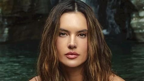 alessandra ambrosio nudes|Alessandra Ambrosio, 43, looks stunning as she poses .